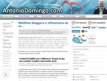Tablet Screenshot of antoniodomingo.com